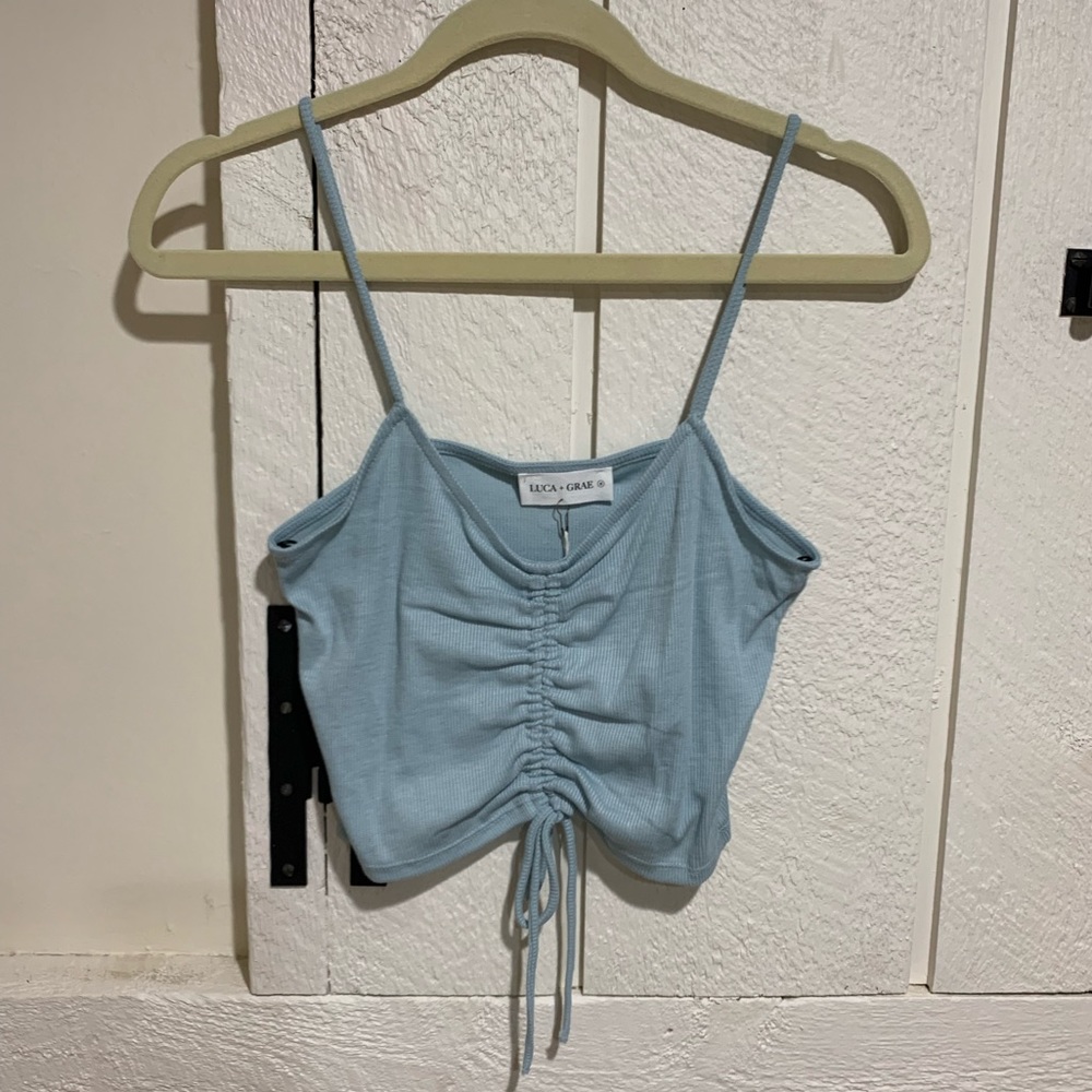 NWT. NBW. Luca & Grae Crop Tank - Size S